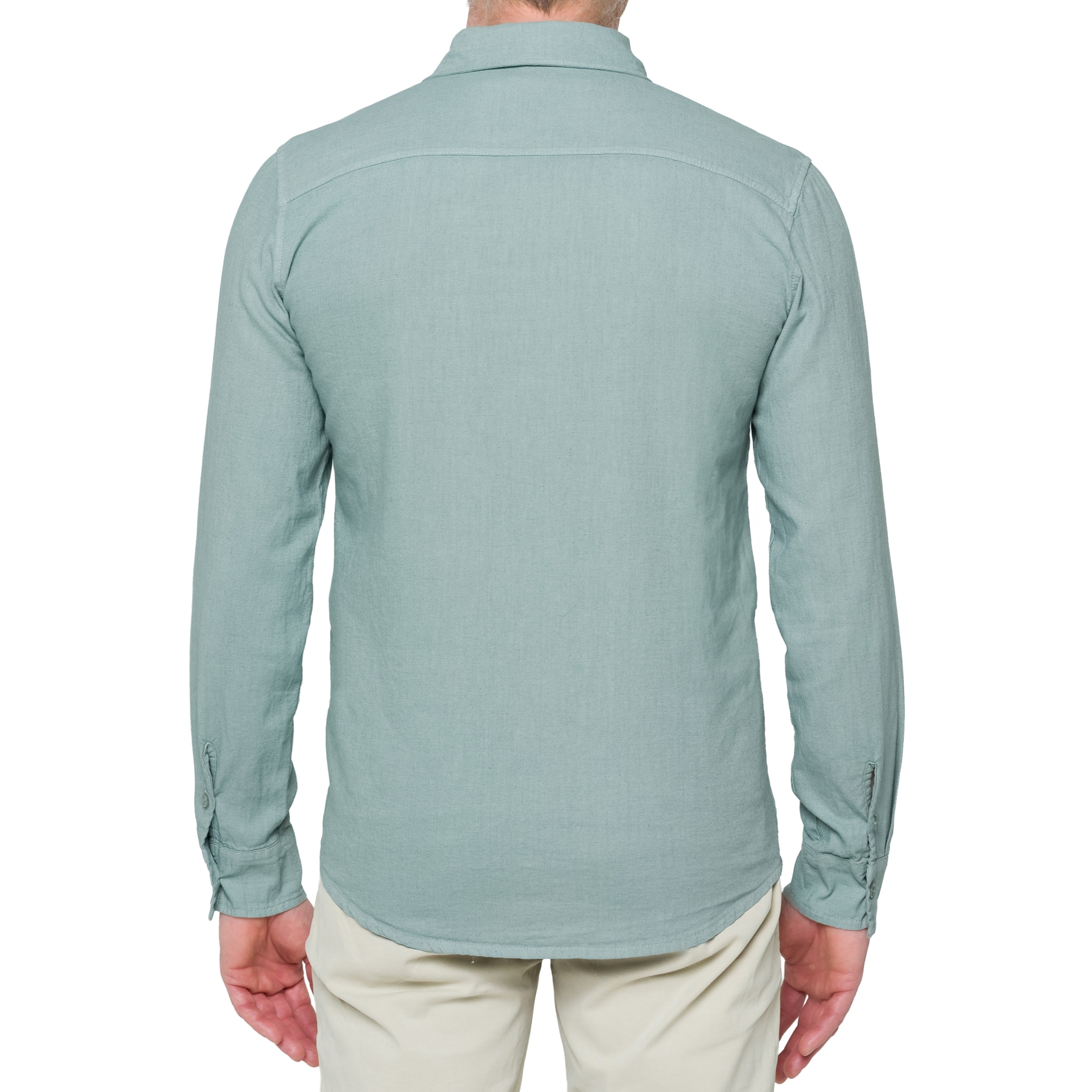 Camicia in lino Hot Buttered Saunders Lightgreen