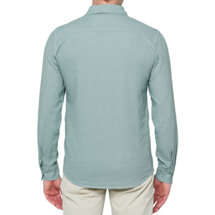 Camicia in lino Hot Buttered Saunders Lightgreen
