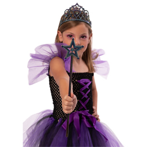 SET PRINCESA MALVADA (TIARA + VARITA)