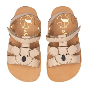 SANDALIA BAREFOOT BEIGE - KOALA ENCANTO NATURAL