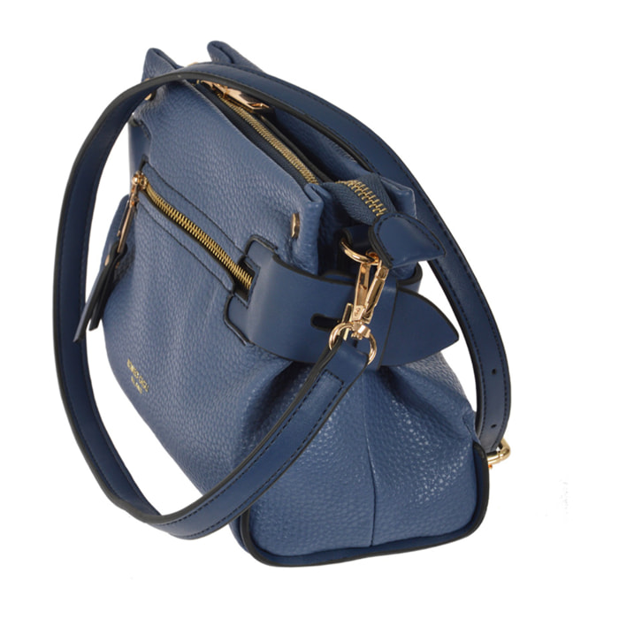 Borsa a mano  con tracolla Romeo Gigli Milano blu