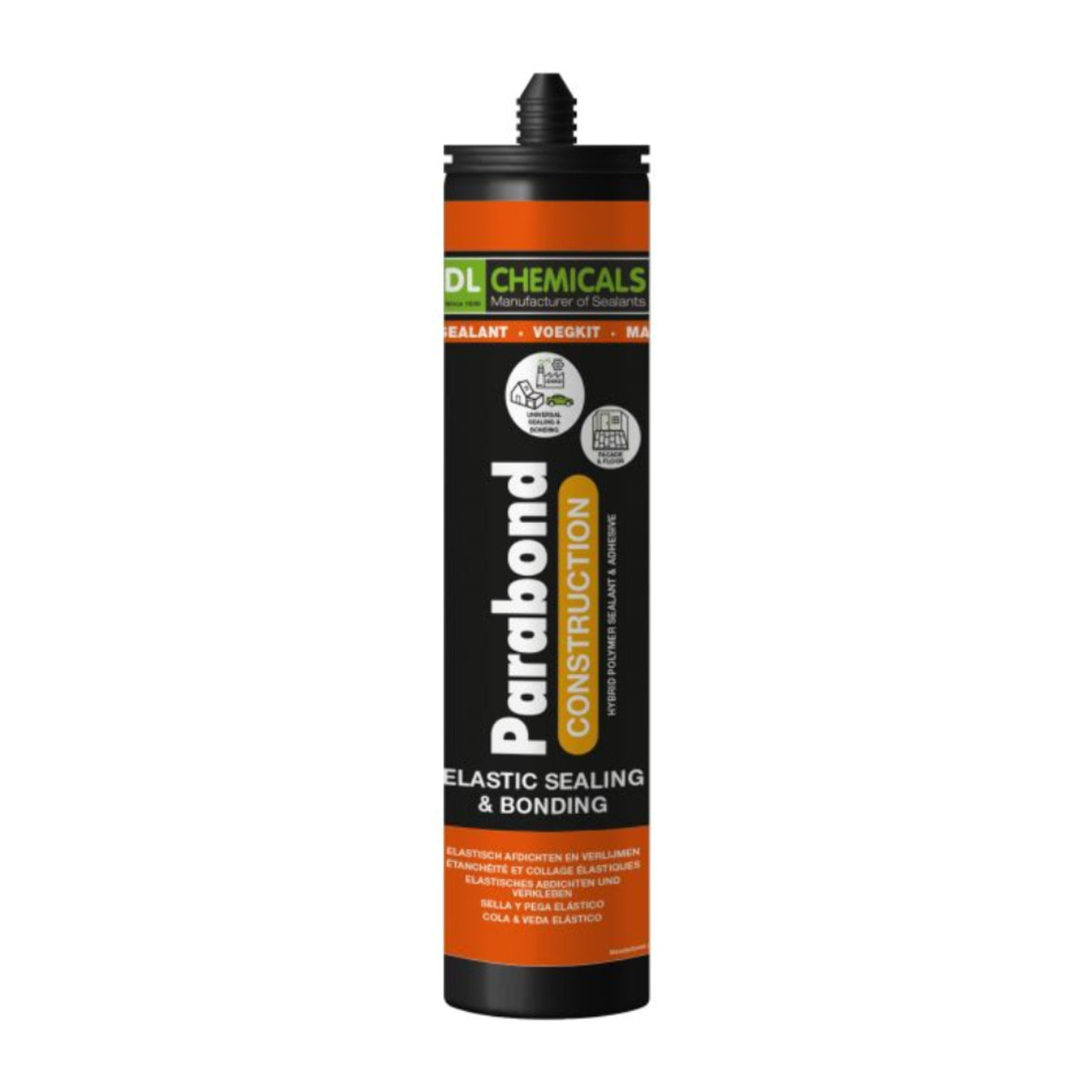 Mastic hybride Parabond construction SNJF DL CHEMICALS - Cartouche de 290 ml - Blanc - 40008000