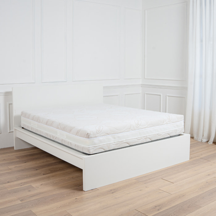 Materasso Una Piazza e Mezza MemoryFoam 4 Strati Sfoderabile doppia ZIP H26 Antiacaro 120x190 - (Antiacaro - Anallergico - Antibatterico - Ergonomico)