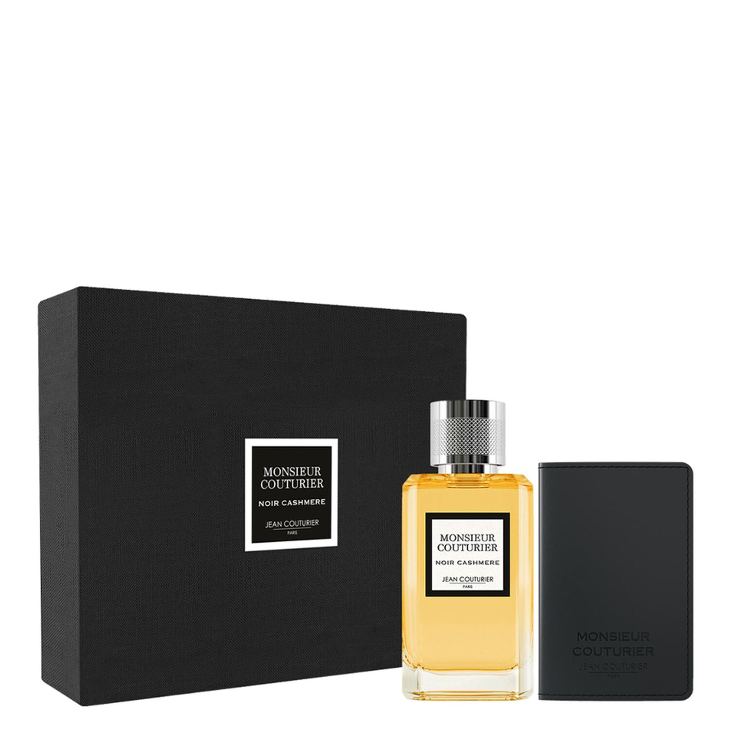 Monsieur Couturier Noir Cashmere - Coffret Eau de Parfum 100ml + Porte-cartes