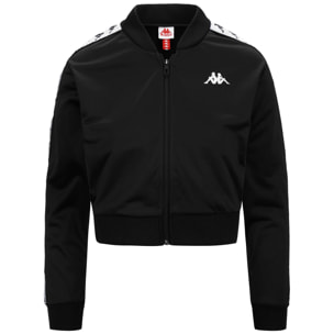 Kappa - Sudaderas Mujer Negro - 222 BANDA ASBER