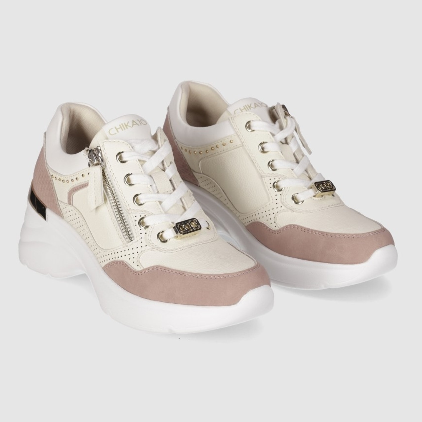 Deportivos - Rosa - Tacón: 5 cm