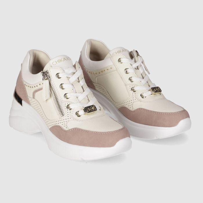 Deportivos - Rosa - Tacón: 5 cm