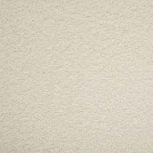 Rocking-chair "Olmeto" en bouclette H83cm blanc