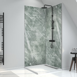 Panneau Mural Pierre Finition Artic Green 90 x 210 cm - STONE'IT ARTIC GREEN
