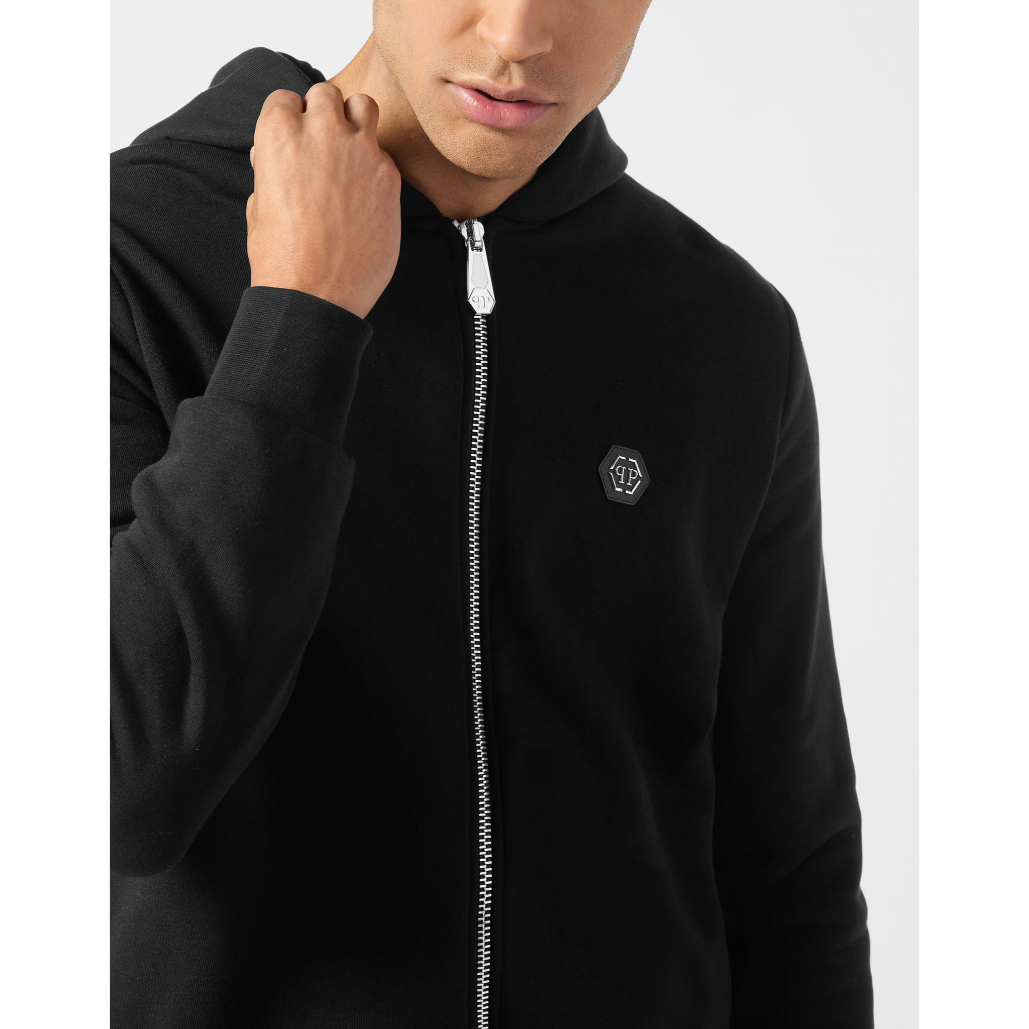 PHILIPP PLEIN Hoodie Sweatjacket SKULL
