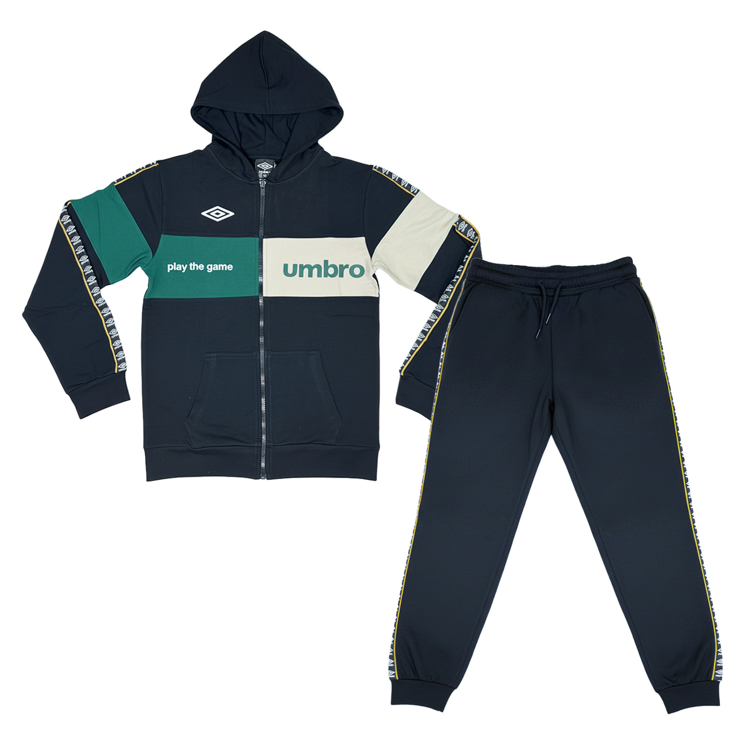 Tuta Ragazzo UMBRO 8 / 16 Anni Cotone Felpato Invernale