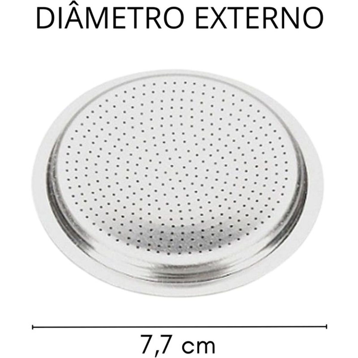 Joint BIALETTI x1 caoutchouc+ 1 filtre 10 tasses inox