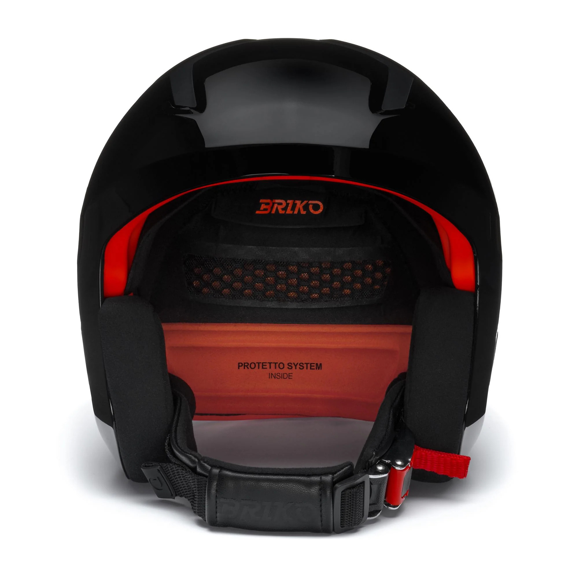 Caschi Briko Uomo Donna Nero Vulcano 2.0