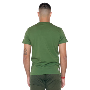 T-shirt da uomo a maniche corte con teschio e guantoni "Metropolitan"