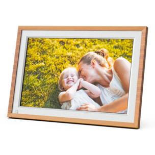 Cadre photo connecté AGFAPHOTO Realiview APF1000WIFI 10 Pouces Bois