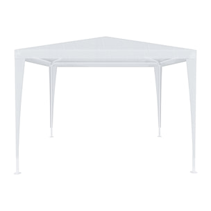 Gazebo 3 x 3 Metri Struttura in Acciaio Copertura In PE 110 gr/m² Impermeabile Idrorepellente Resistente Raggi Solari UV Tenda Ombrellone