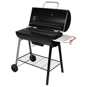Barbecue au charbon horizontal