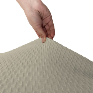 COPPIA VESTISEDIA CON SCHIENALE FASHIONABLE, Microfibra/Cotone/Elastan - TORTORA