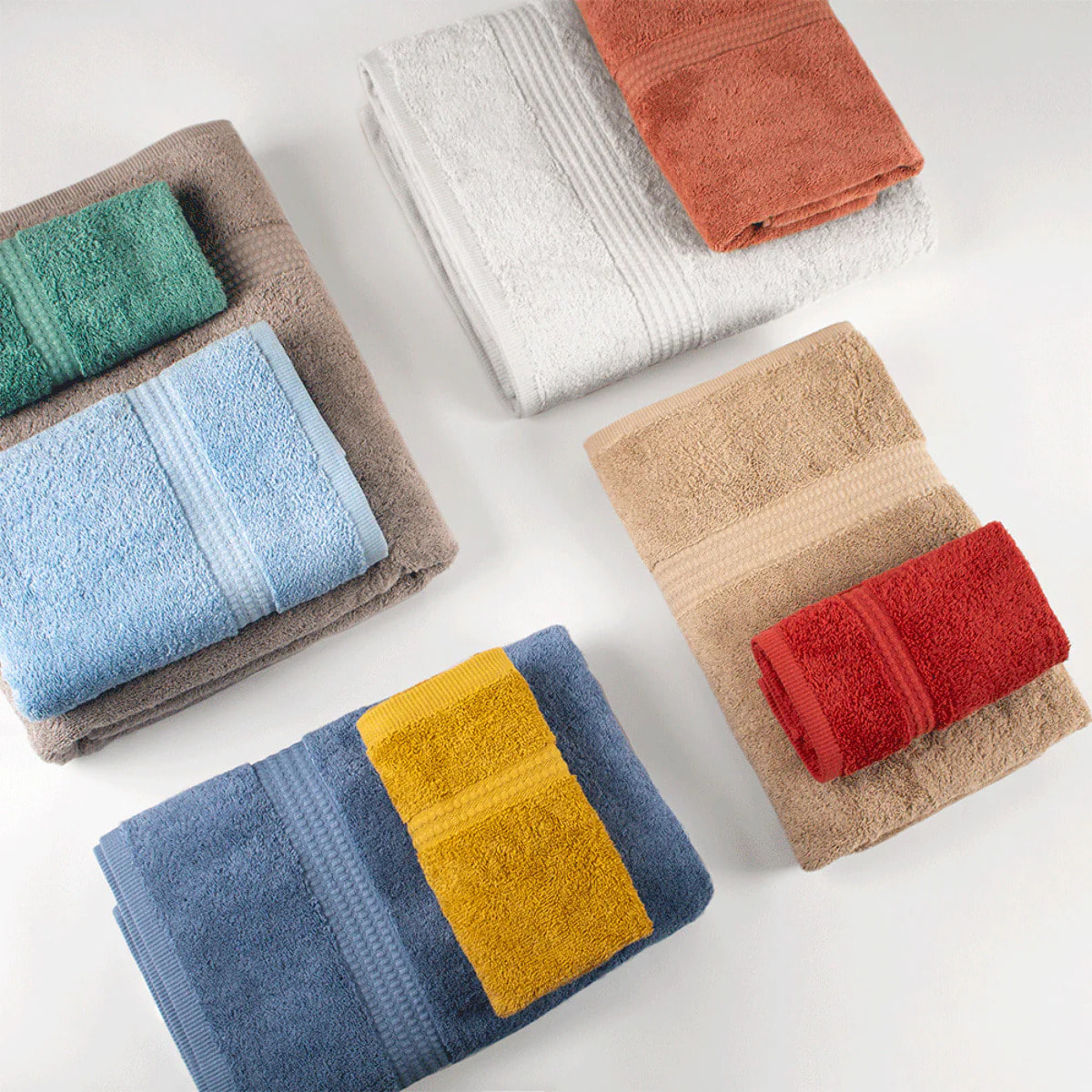 Toalla de baño 700gr/m² gris marengo