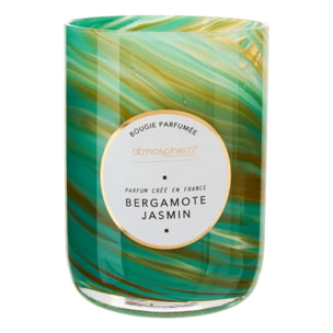 Bougie parfumée 275g Wavy Bergamote jasmin