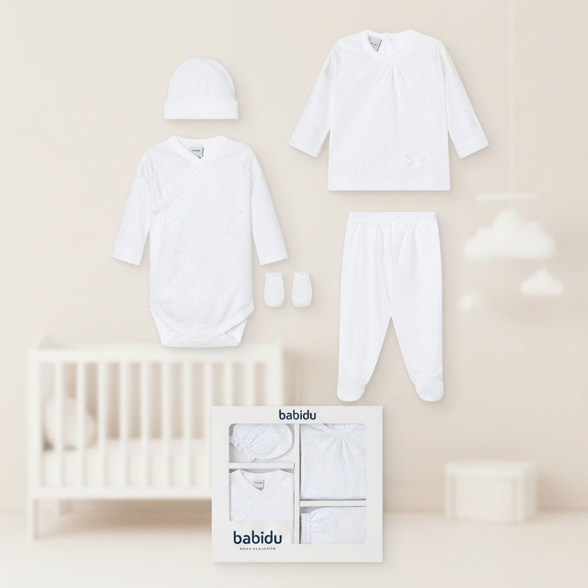Pack Nacim. Multiestrellas Gris Talla 1