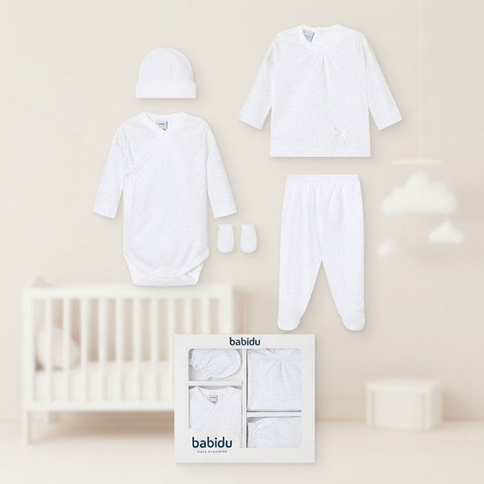 Pack Nacim. Multiestrellas Gris Talla 1