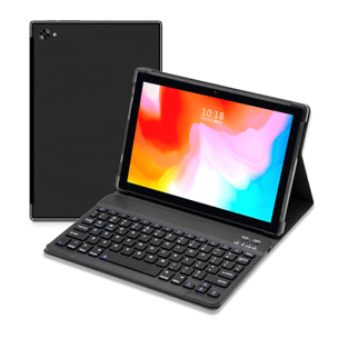 DAM Tablet A10 4G WiFi. SO Android 11. Pantalla 10'' 1980x1200px. MTK 6762 4GB RAM + 64GB. Doble cámara 5 + 13mpx. 24,3x0,9x17,1 Cm. Color: Negro