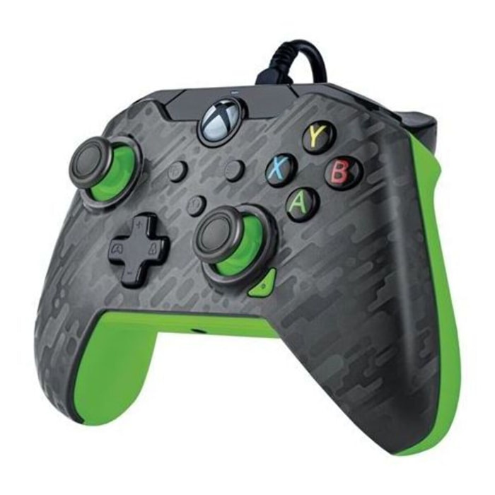 Manette PDP MAN FIL XBOX NEON CARBON