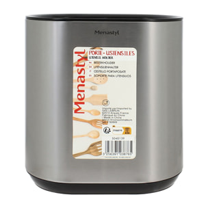 Porte ustensile en acier inoxydable