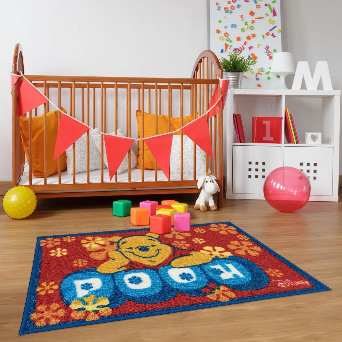 Tapis enfant Winnie l'ourson, lavable en machine à 30°C