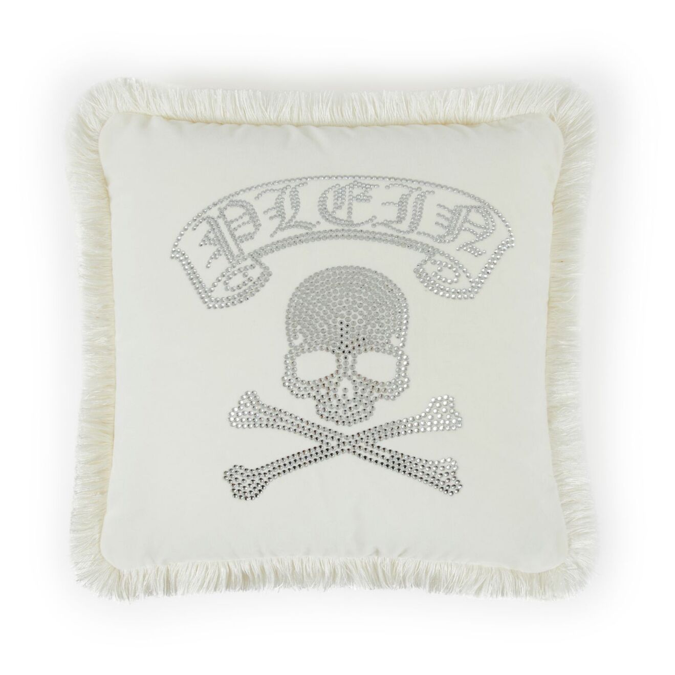PHILIPP PLEIN Cushion Crystal Skull 40x40
