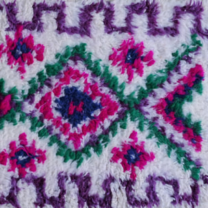 Authentique tapis artisanal Berbère en laine