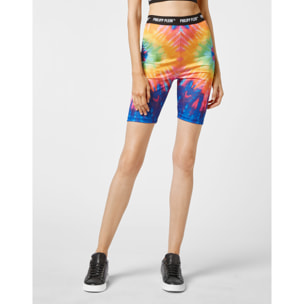 PHILIPP PLEIN Pantalones cortos TIE DYE
