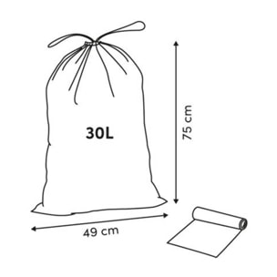 Sac poubelle 30L