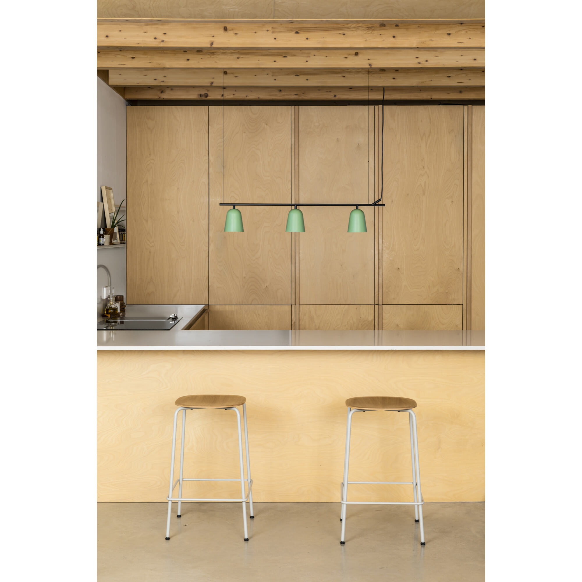 STUDIO Lineal Colgante lineal verde