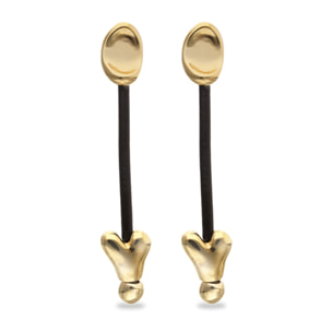 Pendiente PÁLPITO DORADO U