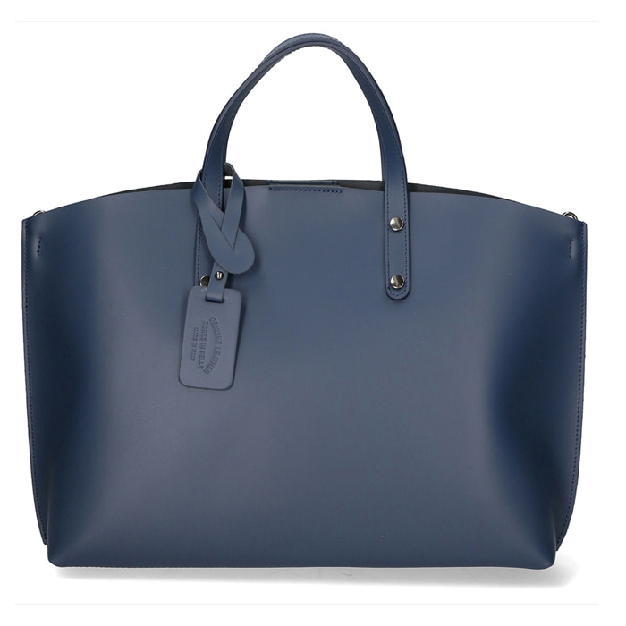 Borsa a mano da donna - Modello Lumena - Vera pelle - 48.0 x 31.0 x 11.0 cm