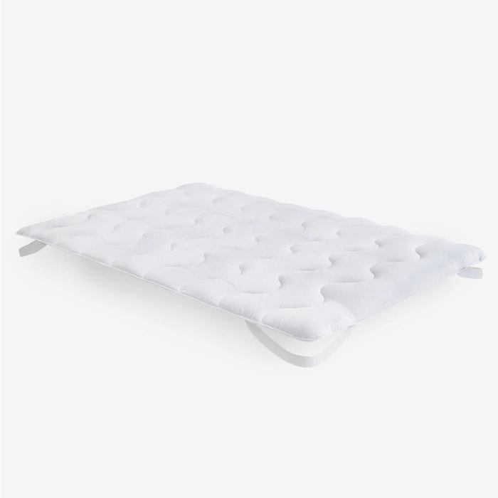 Topper de Microfibra 3cm de groso | Transpirable | Hipoalergénico