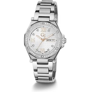 Gc Reloj De Cuarzo De Día Y Fecha Gc Legacy Lady