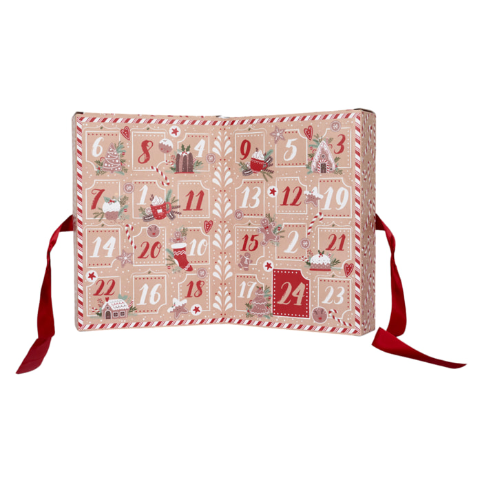 Calendrier Bougie Parfumee X24 Noel Gingerbread