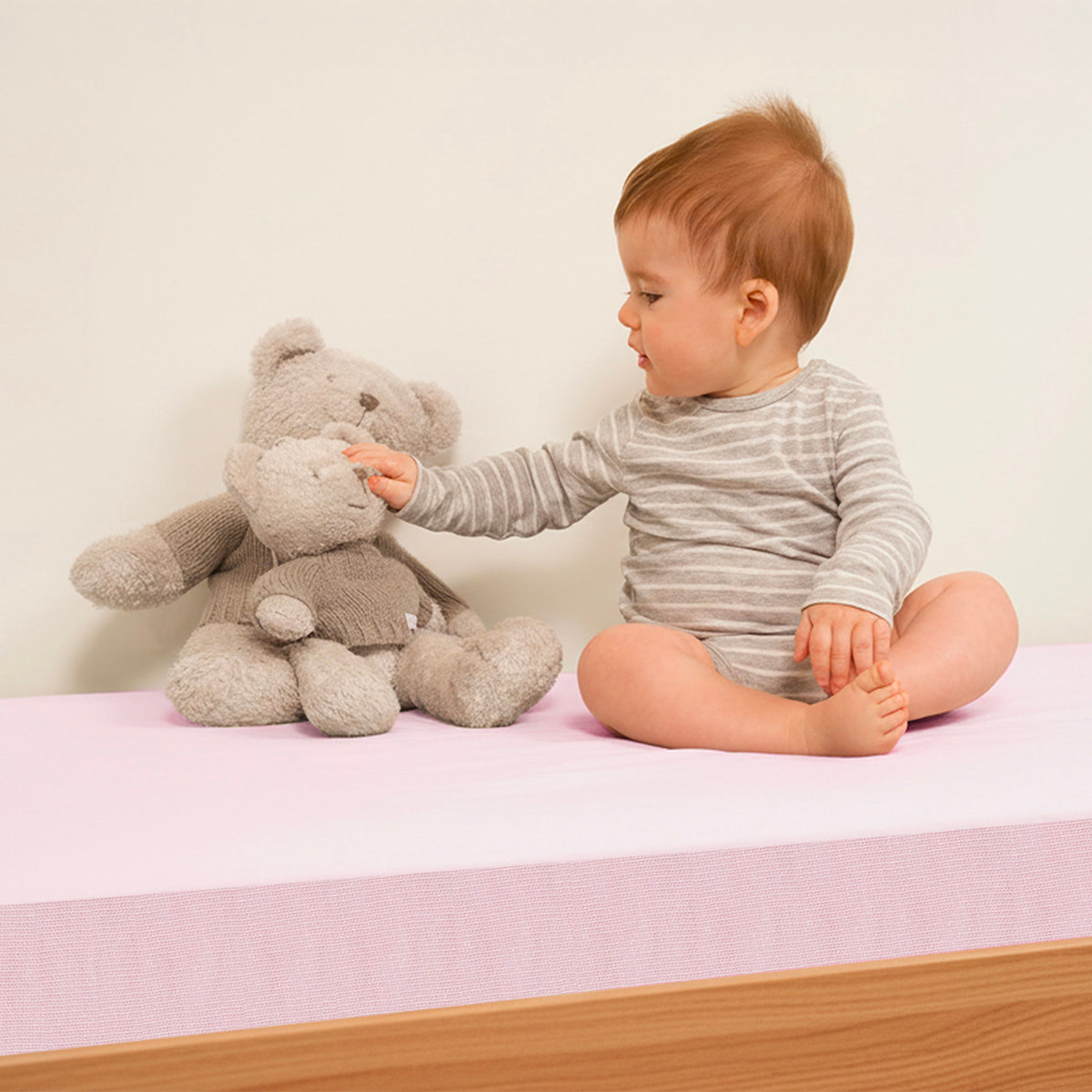 Alèse B-Sensible Rose Bebe | Impermeable & Anti-acariens