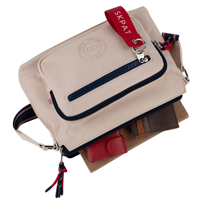 Bolso Bandolera Mujer Skpat Moselle Beige