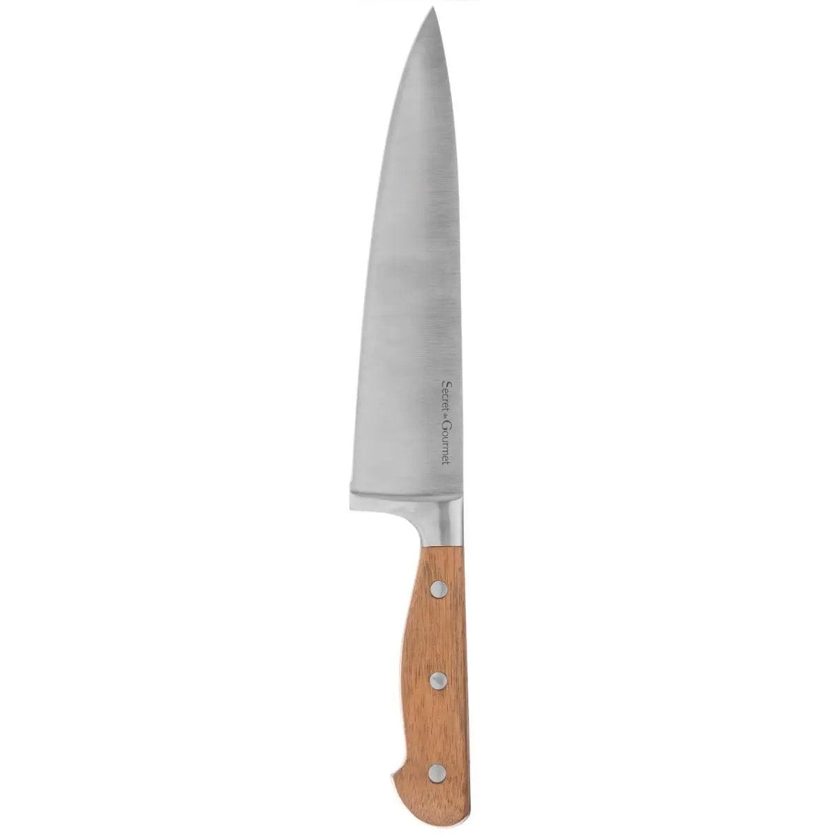 Couteau de chef acier "Elegancia" lame 22cm