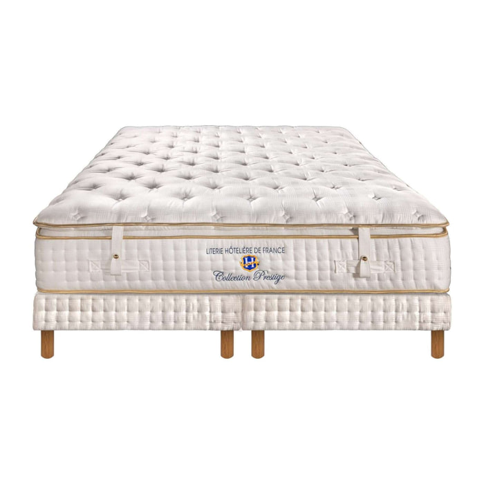 ENSEMBLE Prestige - Matelas 2 Places + 2 Sommiers
