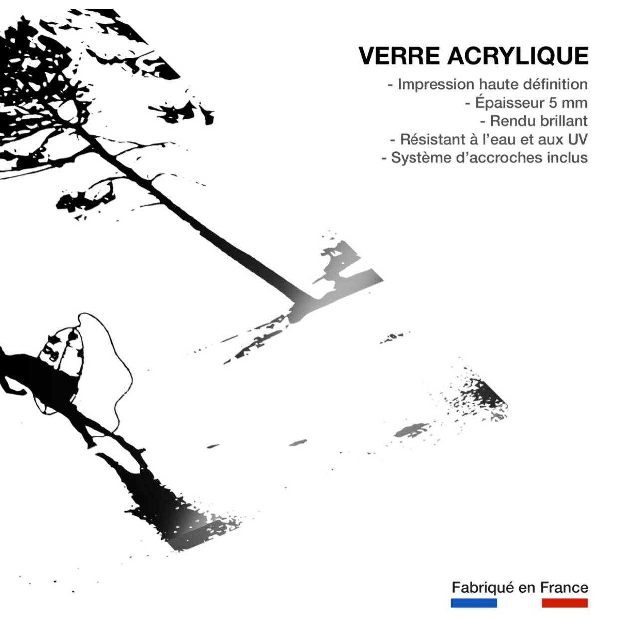 Tableau landes Tableau plexiglas