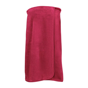 Pareo pur coton 420 g/m² uni rose Elea fuchsia