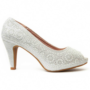 Zapato De Tacon Cómodo Para Mujer