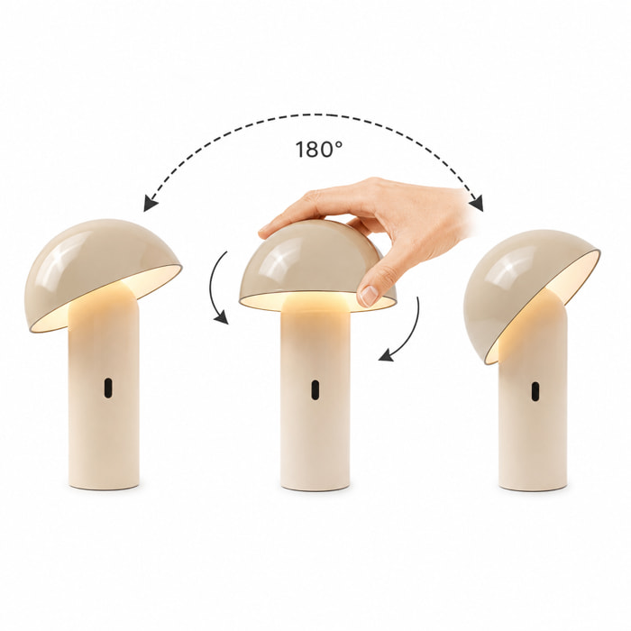Lampe de table sans fil TOD H28CM