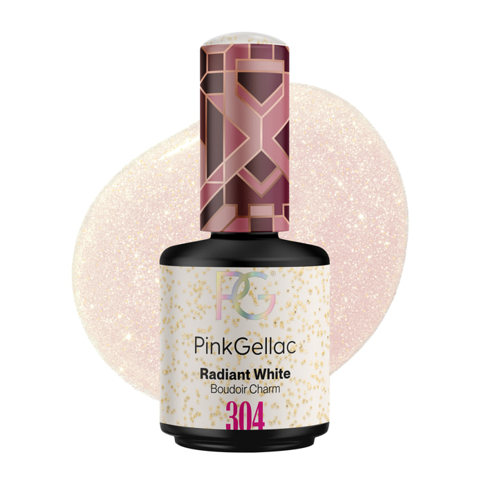 Vernis semi-permanent - 304 Radiant White - 15 ml