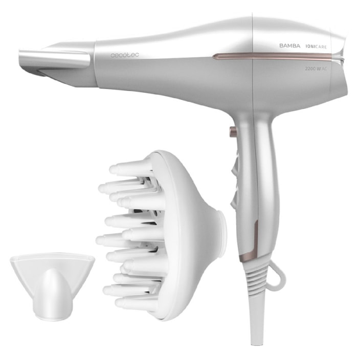 Cecotec Secador de pelo AC IoniCare 5300 Maxi Aura